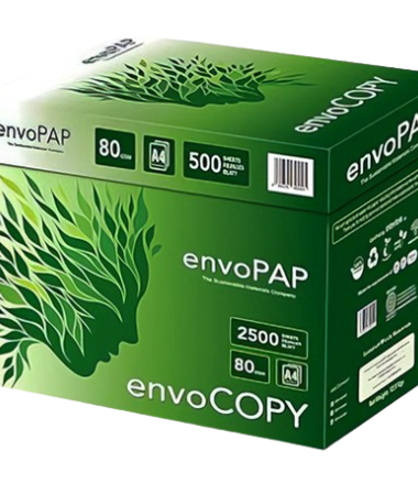 Envocopy 80GSM A4 Copy Paper - Box of 5 Reams (2500 sheets)